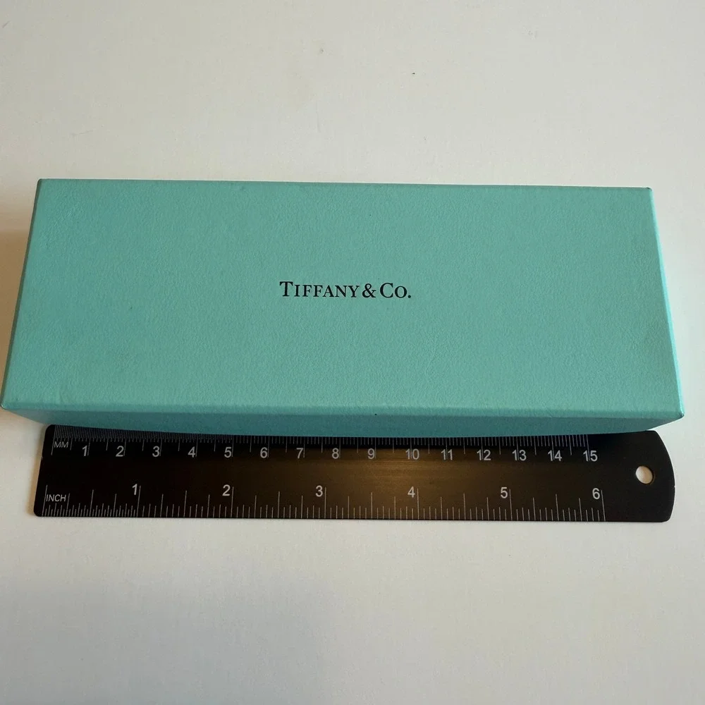 Authentic TIFFANY & CO Watch Presentation Box Set (2pc) Blue Box and Velvet Case